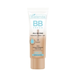 Bielenda ALL IN ONE BB CREAM alle Hauttypen Farbton 01 hell 30 ml