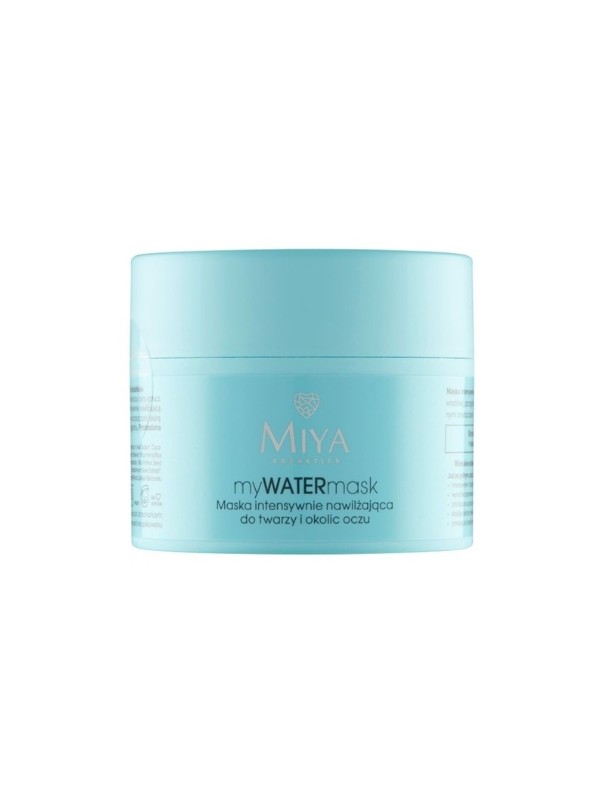 Miya MyWATERmask Intensief hydraterend masker voor gezicht en ogen 50 ml