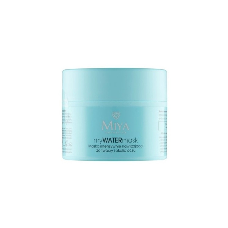 Miya MyWATERmask Intensief hydraterend masker voor gezicht en ogen 50 ml