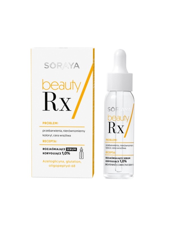 Soraya Beauty RX Rozjaśniające serum do twarzy korygujące 30 ml