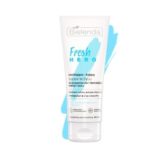 Bielenda Fresh HERO Hydraterende en verzachtende olie in gel voor het reinigen en verwijderen van make-up van gezicht en ogen 90