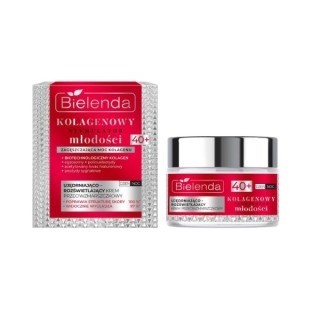 Bielenda Collagen Youth Stimulator Firming and brightening anti-wrinkle cream 40+ 50 ml