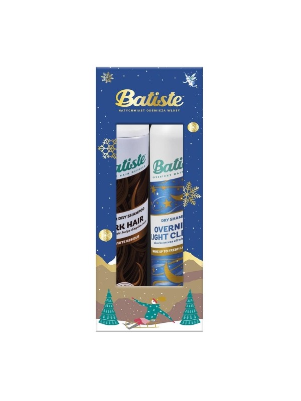 Batiste Kerstset is een perfect cadeau voor iedereen die waarde hecht aan comfort, verzorging en elke dag mooi, fris haar!