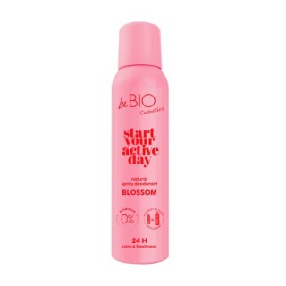 BeBio Start je actieve dag Natuurlijke deodorantspray Blossom 125 ml