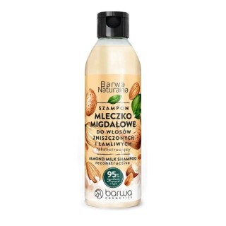 Barwa Shampoo Almond Milk Reconstructing Barwa Naturalna 300 ml