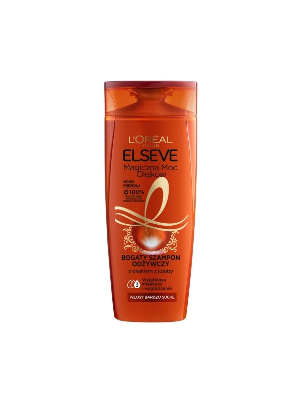 L'oreal Elseve Magiczna Moc of Oils rich Nourishing Hair Shampoo 400 ml