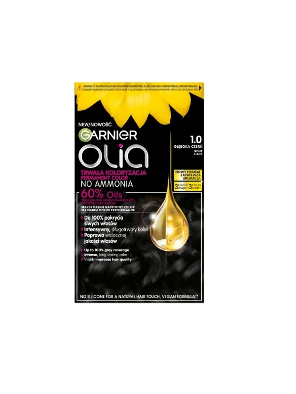 Garnier Olia Haarfarbe /1.0/ Night Black