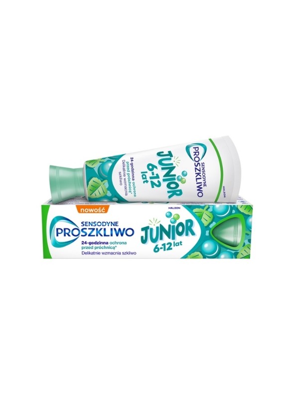 Sensodyne Proszkliwo Junior pasta do zębów dla dzieci 6-12 lat 75 ml