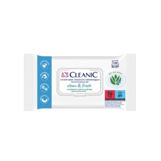 Cleanic Universal Refreshing Wipes Clean& Fresh 120 pcs.