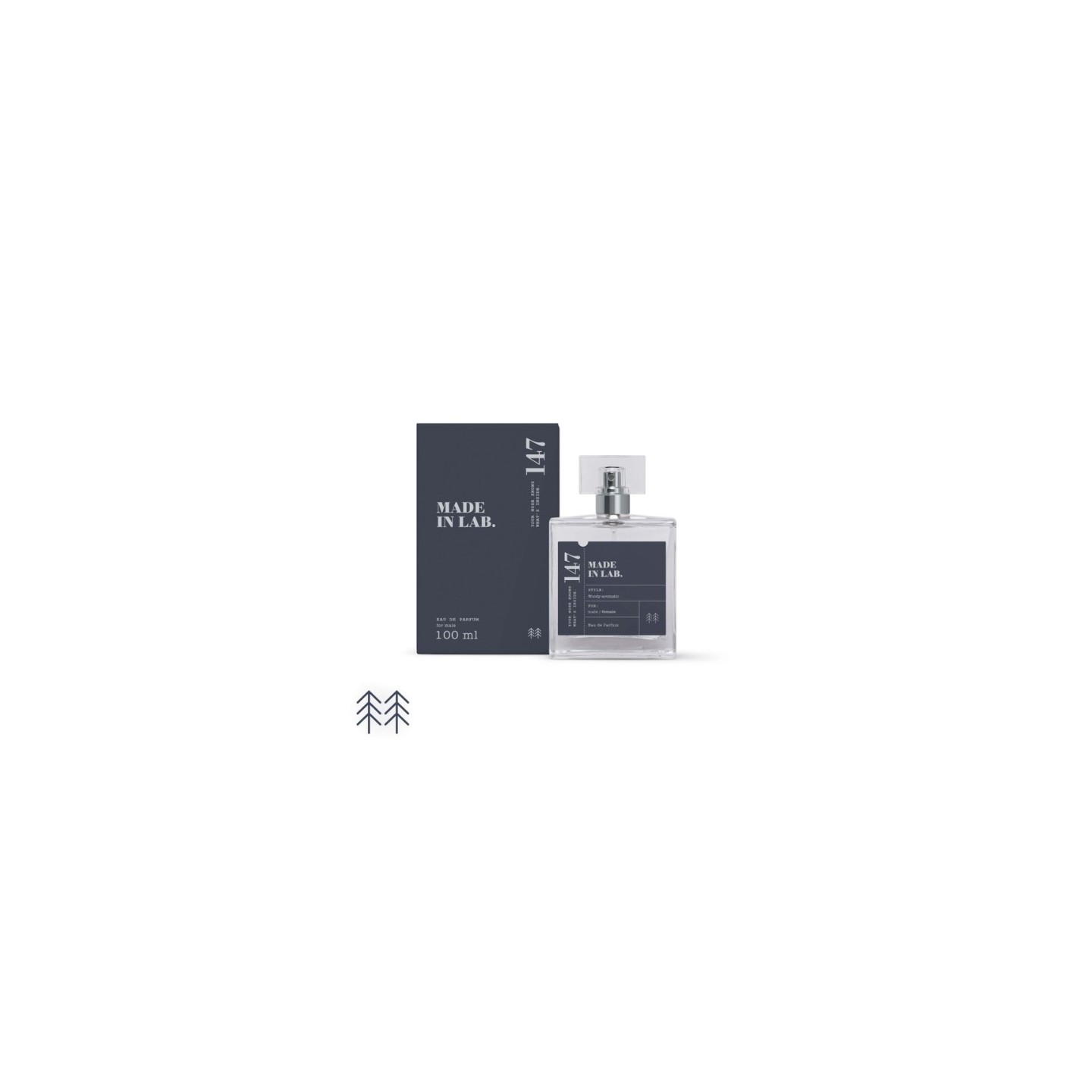 Made in Lab 147 ist ein Eau de Parfum inspiriert von Made in Lab 147 ist ein Eau de Parfum inspiriert von
