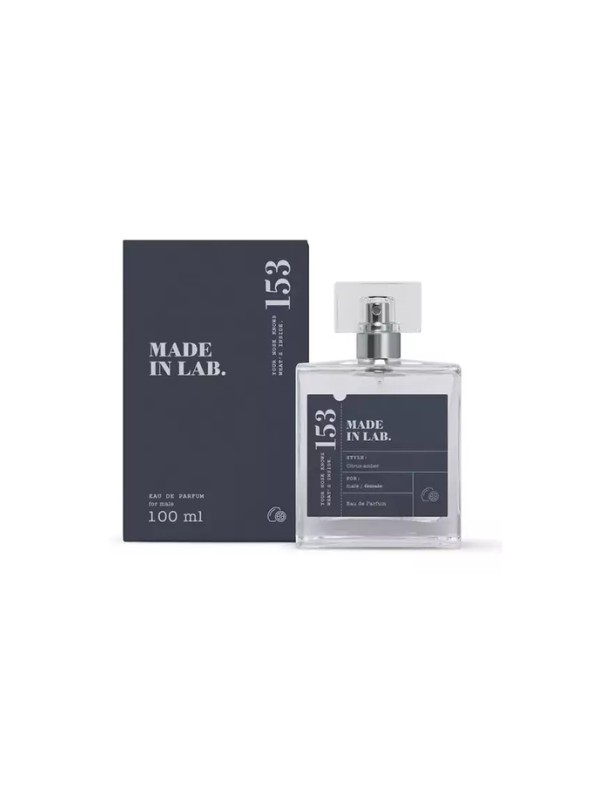 Made in Lab 153 is een eau de parfum voor mannen geïnspireerd op de iconische Creed Aventus.