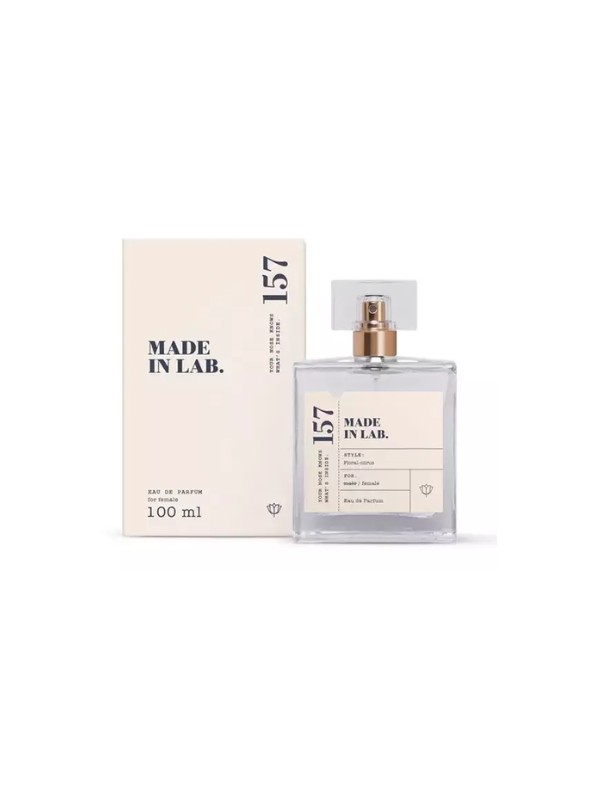 Made in Lab 157 is an eau de parfum for women inspired by the iconic Prada Paradoxe fragrance.