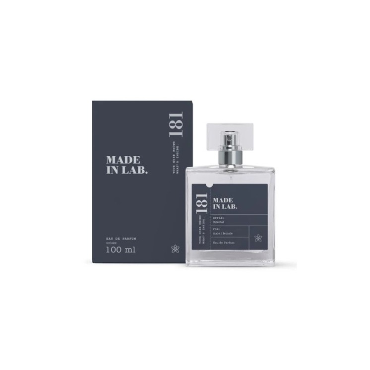 Made In Lab 181 Unisex Eau de Parfum for Men and Women 100 ml