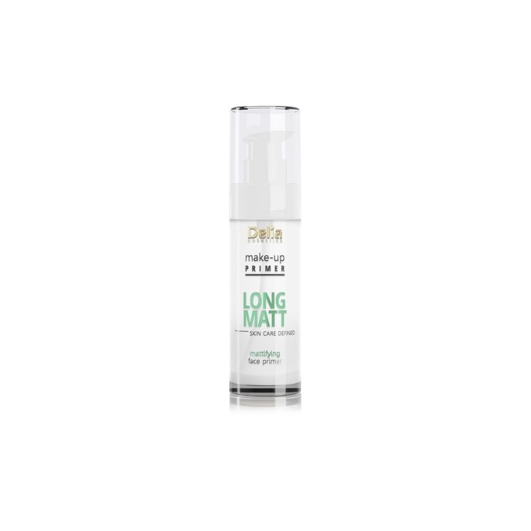 Delia Make-Up Primer Long Matt Skin Care Defined matująca baza pod makijaż 30 ml