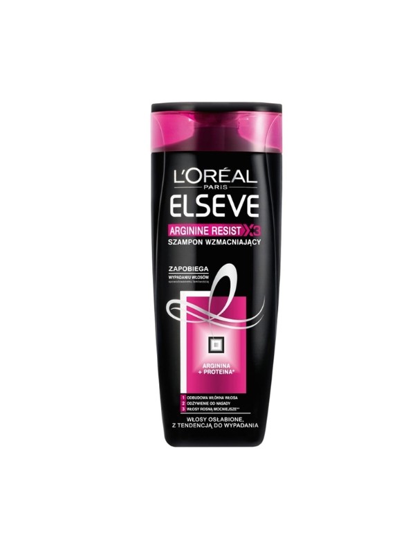 L'oreal Elseve Arginine Resist X3 Szampon wzmacniający do włosów 400 ml