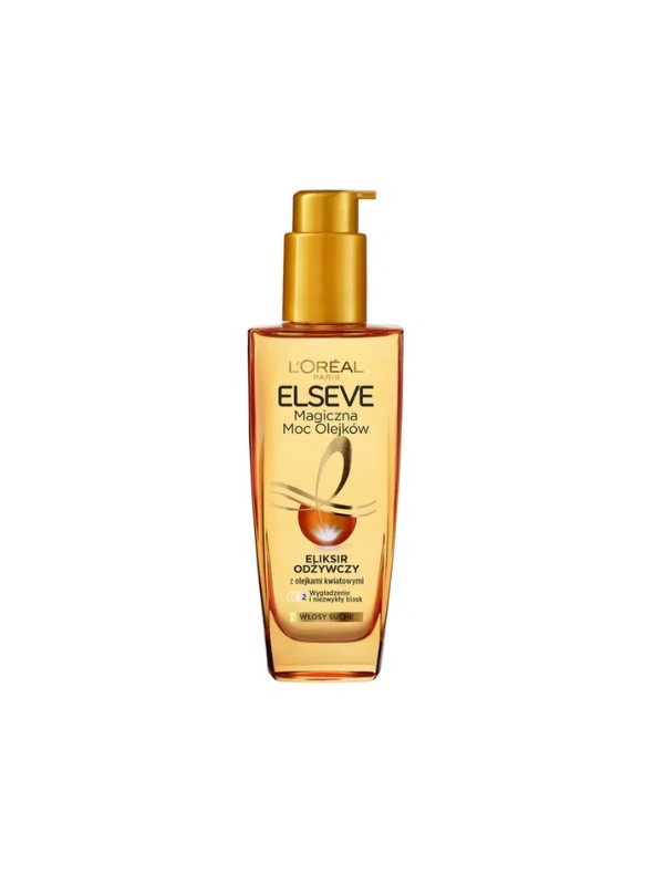 L'oreal Elseve Elixir Oil Eliksir 6 olejków kwiatowych odżywczy dla wszystkich rodzajów włosów 100 ml