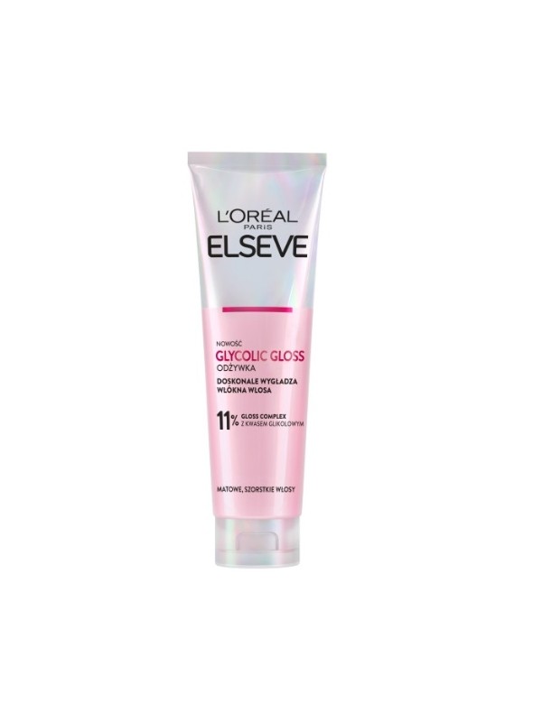 L'oreal Elseve Glycolic Gloss odbudowująca odżywka dla błyszczących włosów 150 ml