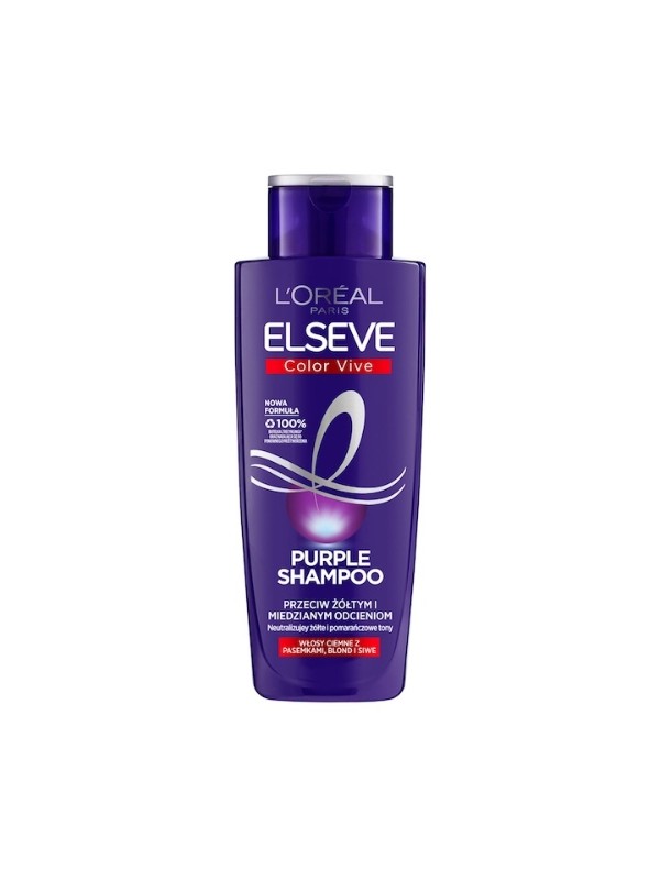 L'oreal Elseve Colour Protect Anti-Brassiness Purple Szampon do włosów 200ml