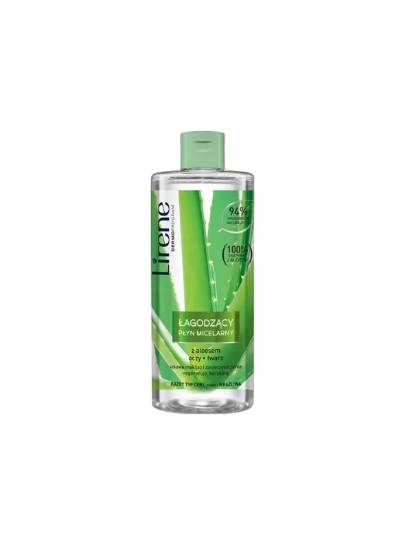 Lirene Beruhigendes Mizellenfluid mit Aloe 400 ml