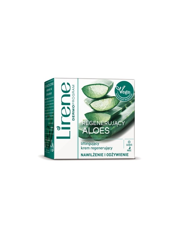 Lirene Lifting- und regenerierende Gesichtscreme Aloe 50 ml