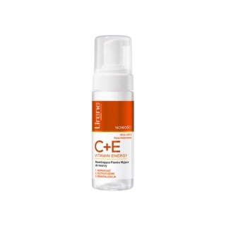 Lirene C+E Vitamin Energy Feuchtigkeitsspendender Gesichtsreinigungsschaum 150 ml