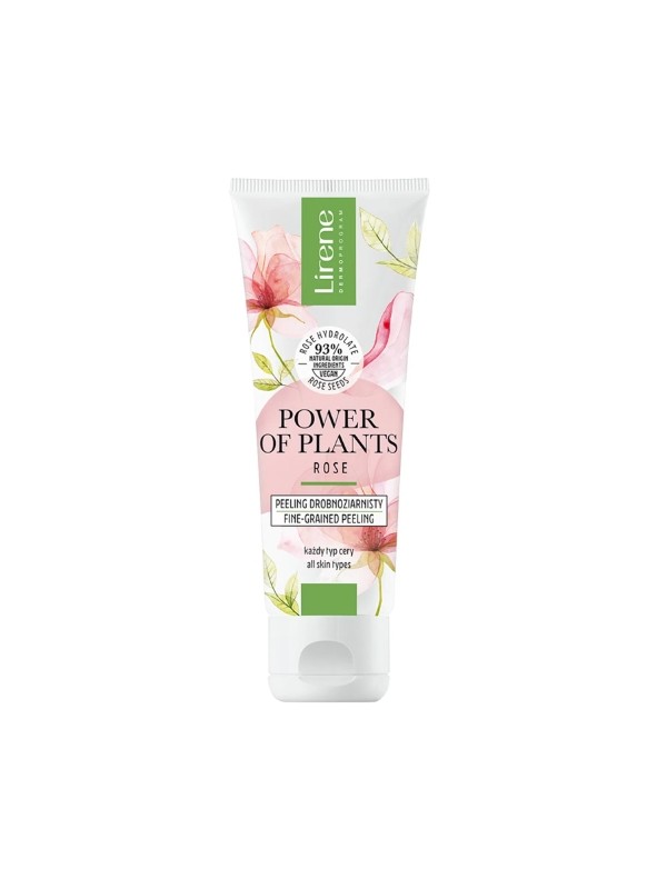 Lirene Power of Plants Rose Fijnkorrelige Peeling 75 ml