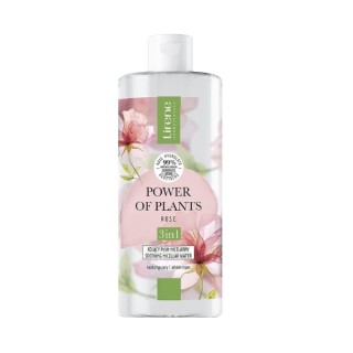 Lirene Power of Plants micellaire vloeistof Roos 400 ml