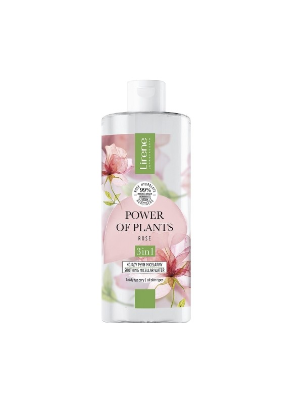 Lirene Power of Plants micellaire vloeistof Roos 400 ml