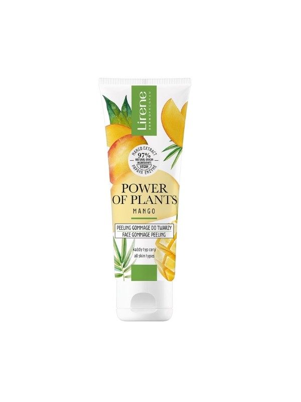 Lirene Power of Plants peeling do twarzy Mango 75 ml