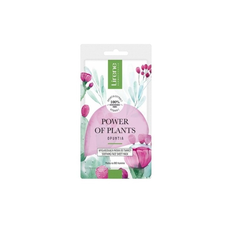 Lirene Power of Plants Smoothing Face Mask Prickly Pear 17 g