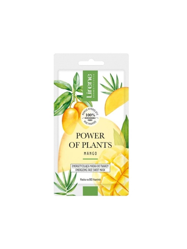 Lirene Power of Plants Energieke gezichtsmasker Mango 17g