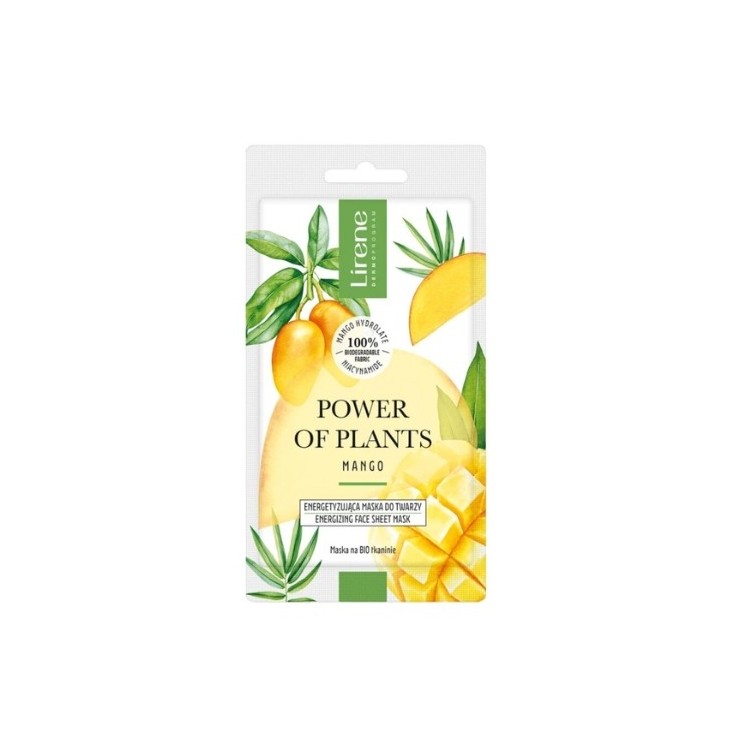 Lirene Power of Plants Energizing Face Mask Mango 17g