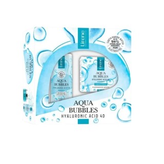 Lirene Aqua Bubbles Gift Set Gezichtscrème + Gezichtstoner 200 ml