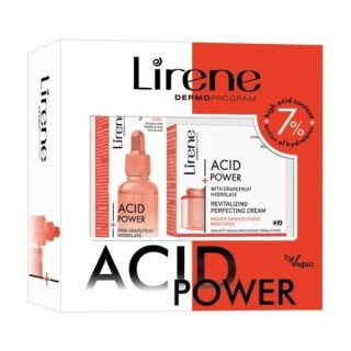 Lirene Acid Power Set Gezichtscrème 50 ml + Gezichtsserum 30 ml