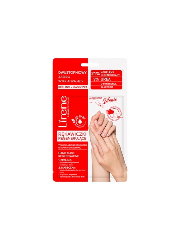 Lirene DermoProgram Velvet Hands Regenerierende Handschuhe 1 Paar