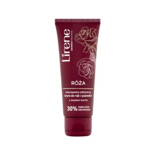 Lirene Intensively Nourishing Hand and Nail Cream Rose 75 ml