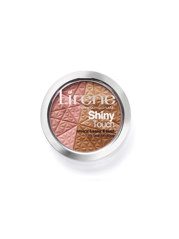 Lirene Mineral bronzer with blush for face oval modeling 9 g