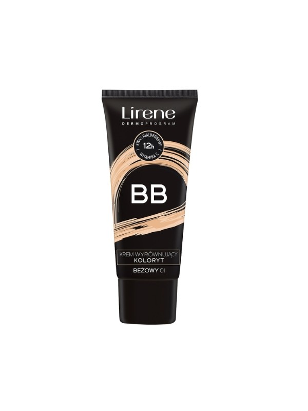 Lirene BB Cream egaliseert de huidtint Beige 01