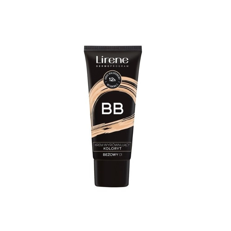 Lirene BB Cream evens out the skin tone Beige 01