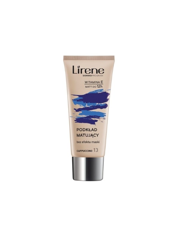 Lirene Nature Matte face matting fluid 13 Cappuccino 30 ml