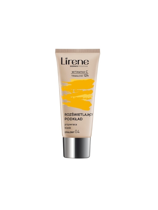 Lirene Illuminating foundation that restores skin's glow 04 Tanned 30 ml