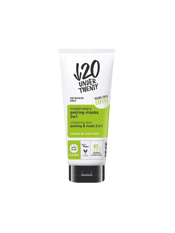 Under Twenty Purifying peeling Mask 2in1 100 ml