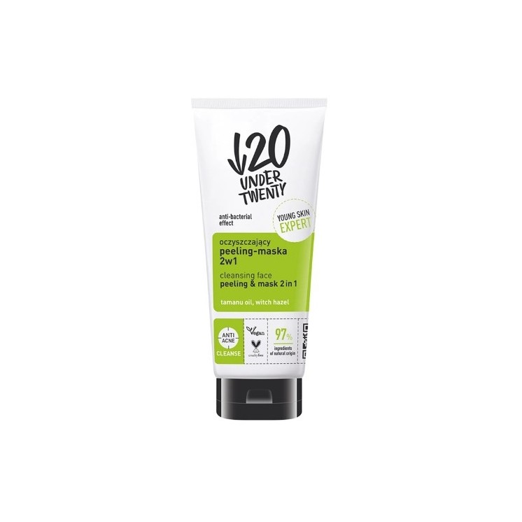 Under Twenty Purifying peeling Mask 2in1 100 ml