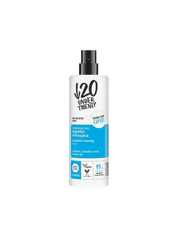 Under Twenty Prebiotische Toning Mist 200ml