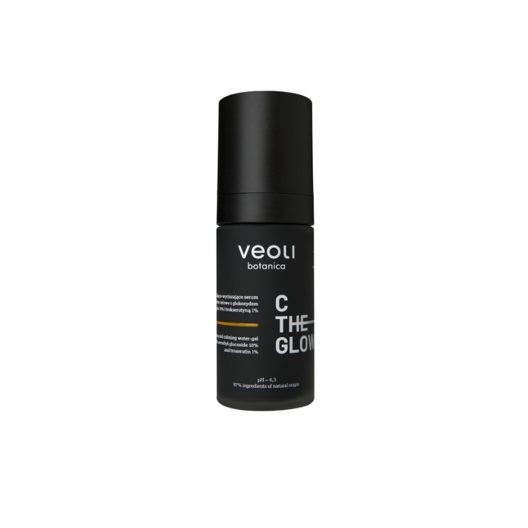 Veoli Botanica C The Glow brightening and calming water-gel Facial Serum with ascorbyl glucoside 10% 30 ml