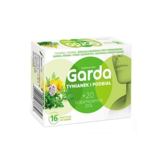 Garda Thyme and Coltsfoot 16 lozenges