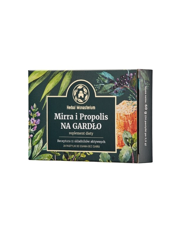 Myrrh and Propolis for Throat 12 lozenges