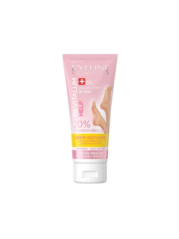 Eveline Revitalum Help Rescue Creme für extrem raue Füße 75 ml