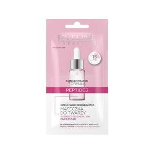 Eveline Konzentrierte Formel Intensiv regenerierende Gesichtsmaske Peptides 8 ml