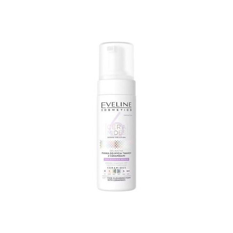 Eveline 6 CERAMIDES delicate Facial cleansing foam with ceramides 150 ml